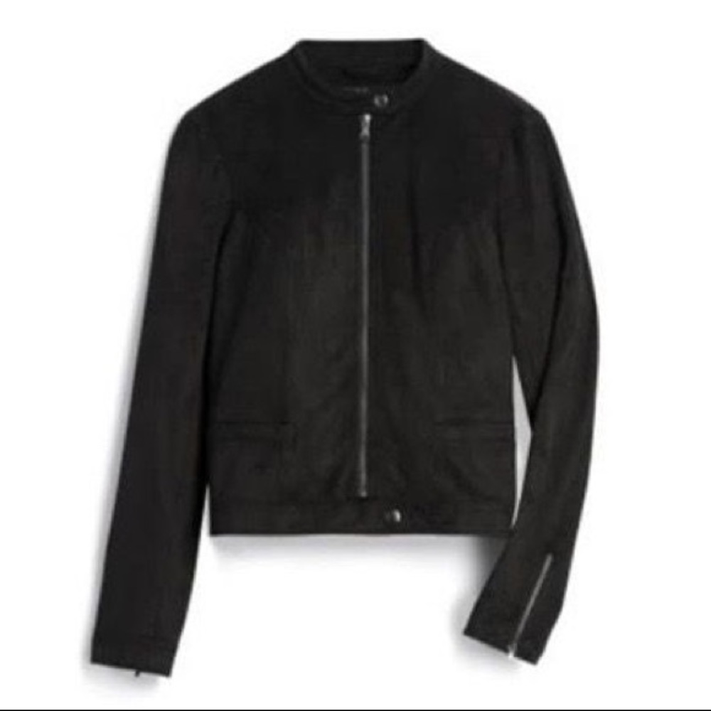 CoffeeShop Faux suede jacket